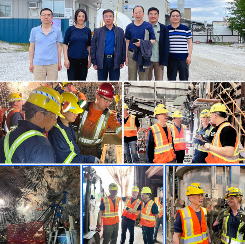 jinnianhui今年会集团王平卫董事长赴加拿大Tanco检查指导工作