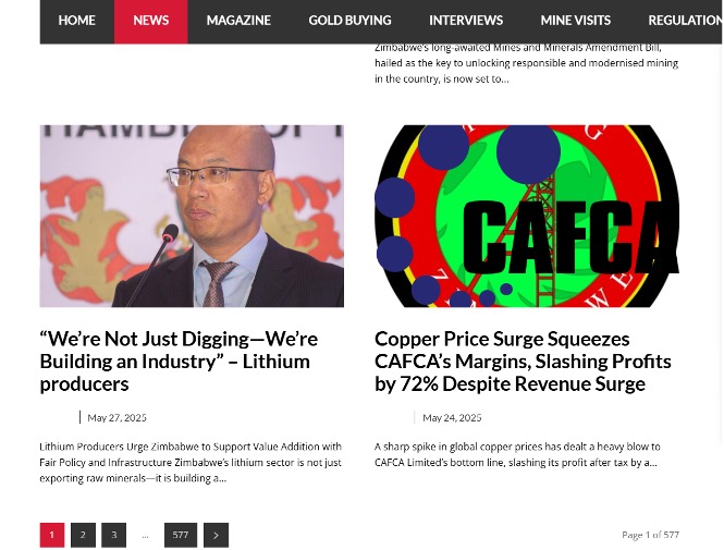 jinnianhui今年会比基塔矿业总经理宫学东受邀参加 2025年津巴布韦矿业商会年度矿业会议