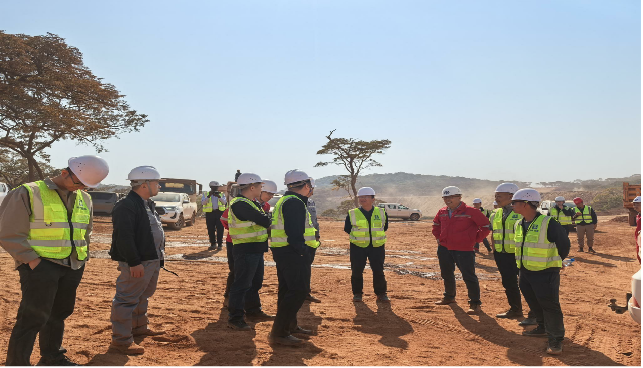 jinnianhui今年会集团董事长王平卫赴赞比亚 考察督导Kitumba铜矿项目建设